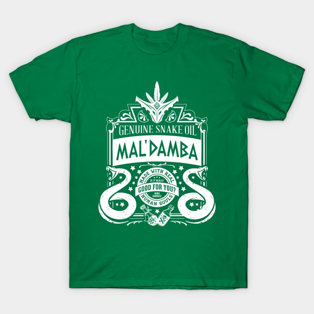 Mal'Damba (light) Paladins Champion Logo T-Shirt by dcmjs